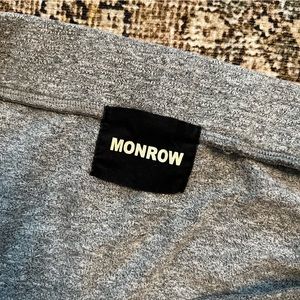 MONROW cotton mini skirt